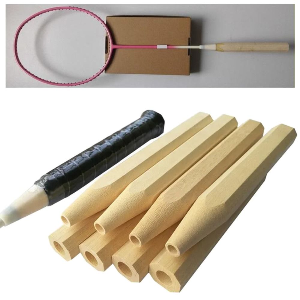 Badminton Grip - Kreativer Holz-Badmintonschläger-Griff: Reparatur- und Ersatzgriff für