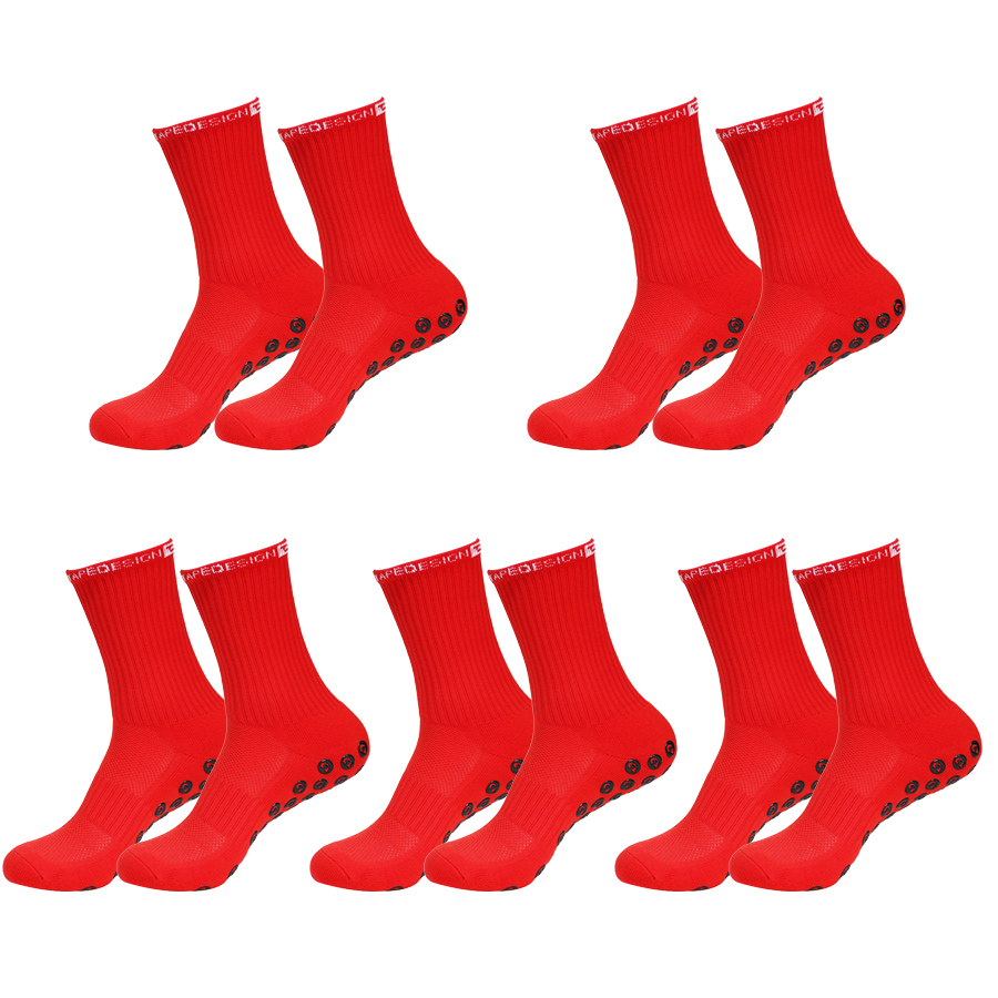 5 Paar rutschfeste Fußballsock – Badminton Grip Bewertung und Preis