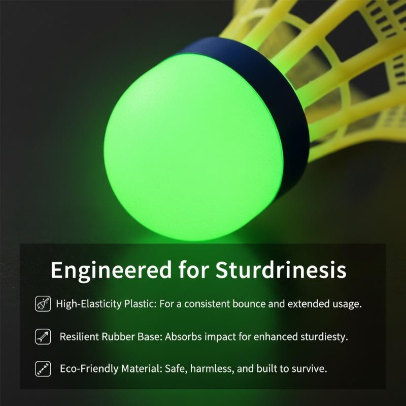 [J] 3/10 Stück LED-Badminton-F – Badminton Shuttlecock Bewertung und Preis