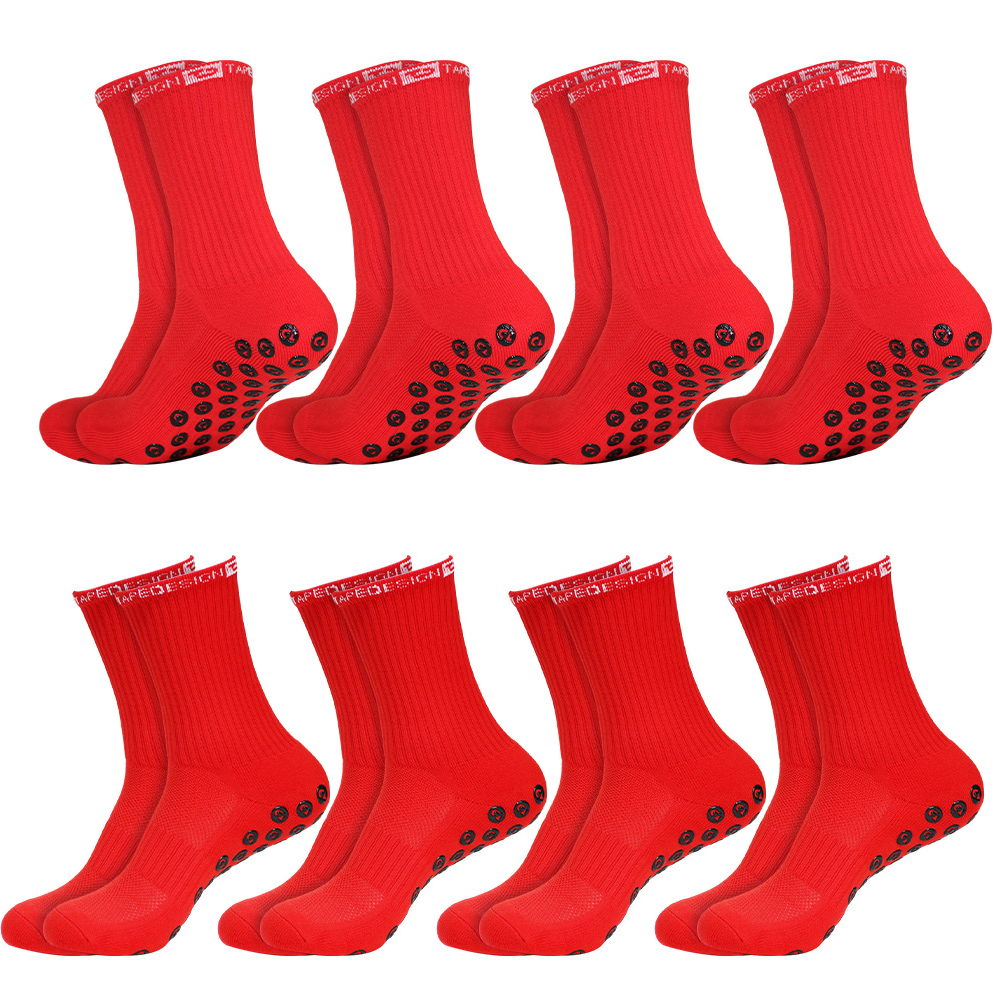 8 Paar rutschfeste Fußballsock – Badminton Grip Bewertung und Preis
