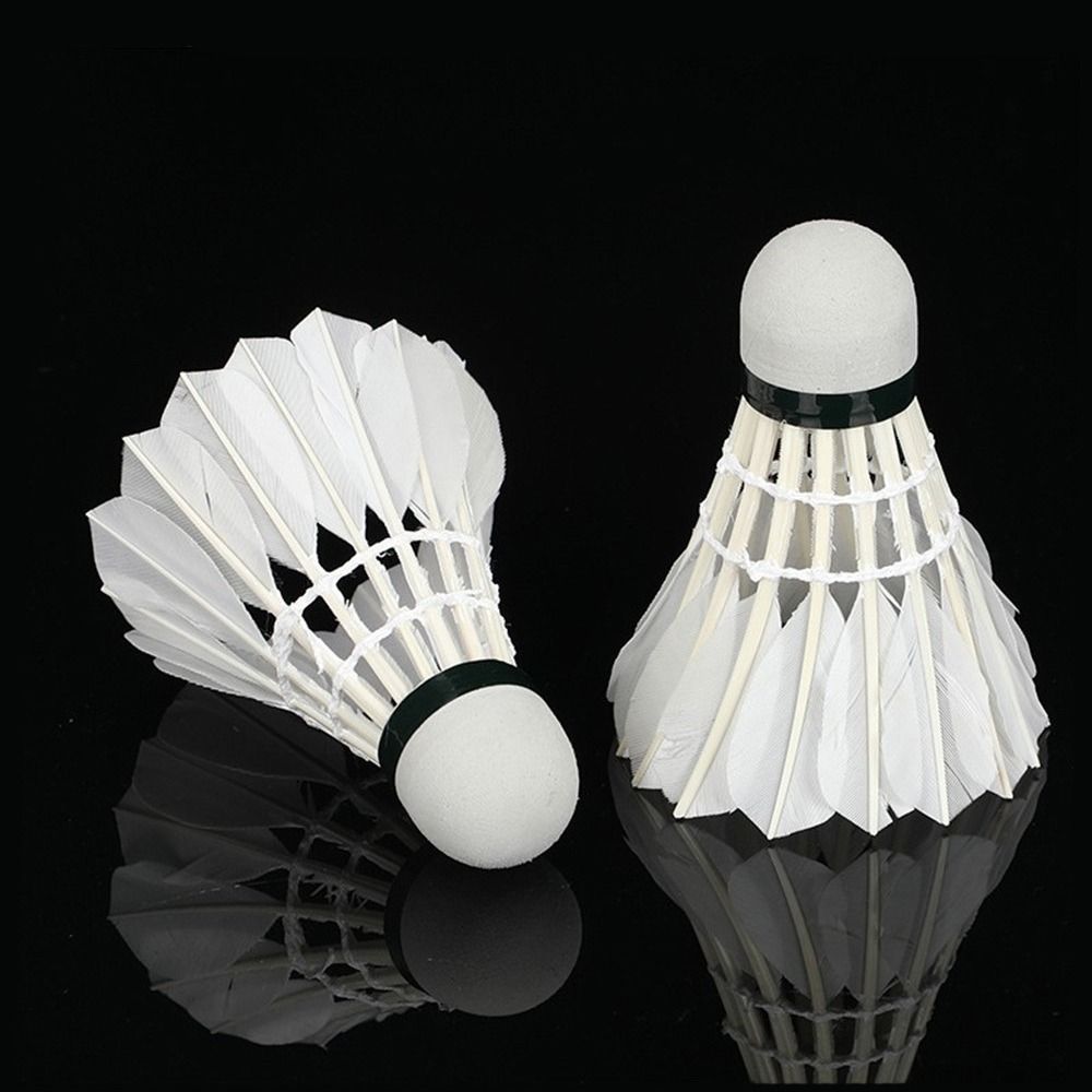 3/6/12Pcs Neue Weiß Badminton  – Feather Shuttlecock Bewertung und Preis
