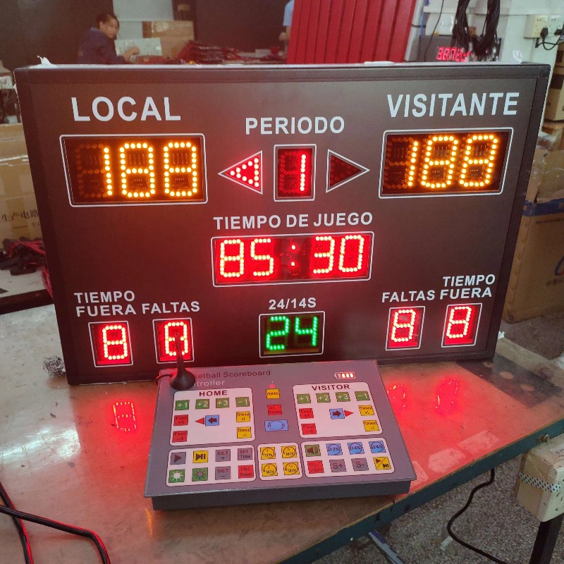 Tragbare bewegliche Anzeigetaf – Scoreboard Digital Bewertung und Preis